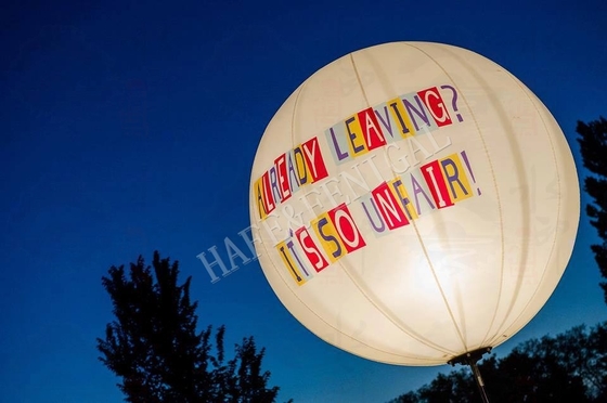 Reklama Nadmuchiwany balon dekoracyjny 230V do pływania