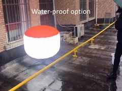 Przenośna wieża oświetleniowa z balonem ratunkowym, bezodblaskowe LED 360 stopni