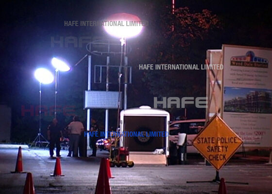 Portable Rechargeable LED Work Light High Powered Industry Balloon Lighting