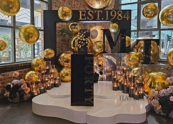 Christmas Party Decoration Giant Shiny Metallic Inflatable Mirror Ball Balloons Big Advertising Inflatables
