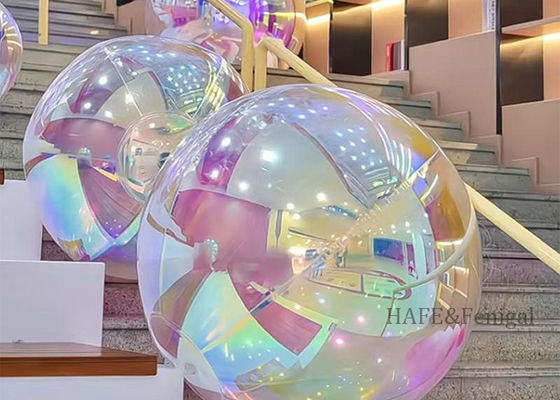 Inflatable Custom Mirror Ball Colorful Balloon Decoration Marketing For Festival Celebrations