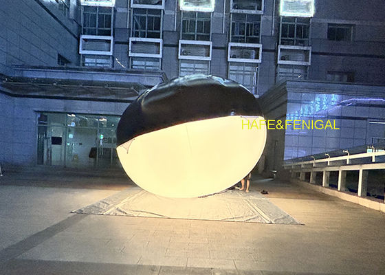 3.6kW Elliptical LED Film Balloon Light For Street Night Scenes And Large-Scale Set Illumination