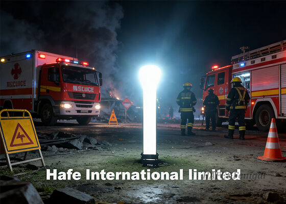 Inflatable Light Tower with Quick Deployment High Brightness and Dual-Power Functionality for Outdoor Use