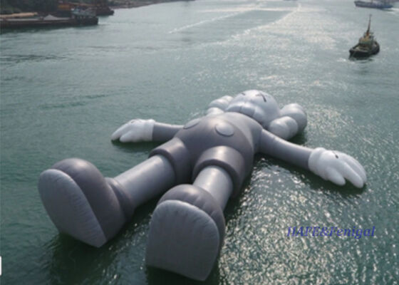 Customizable Giant Inflatable Water Cartoon Character with Sealed Multi-Chamber Structure for Waterfront Events