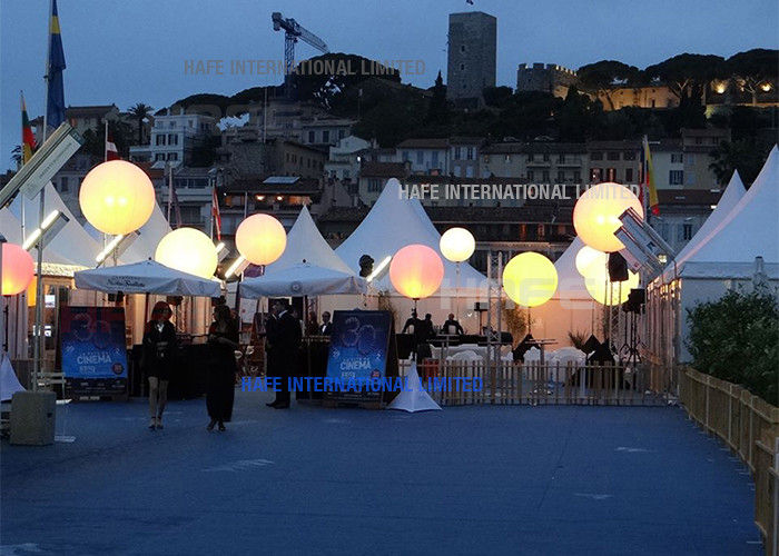 800 W światła LED nadmuchiwane, balon na imprezy Led latarnie na ślub