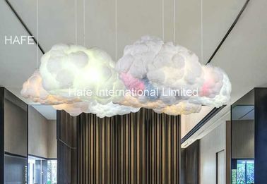 1 M Nowoczesny nadmuchiwany balon reklamowy LED Floating Clouds Cafe Bar Decoration