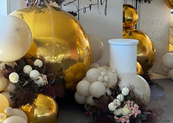 Świąteczne Przyjęcie Festiwal Wesele Impreza Dekoracja Nadmuchiwany Olbrzymi Balon Lustrzany