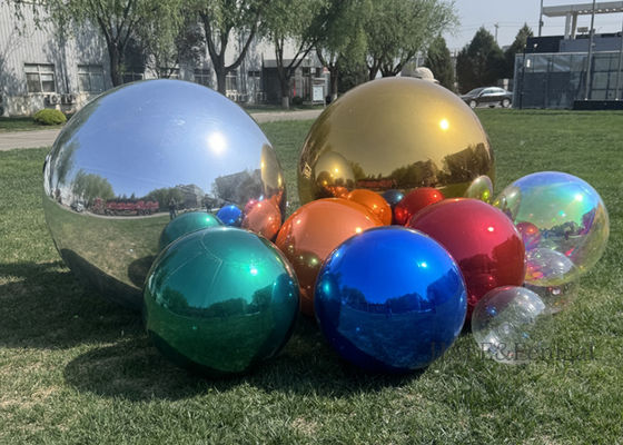 Christmas Party Festival Wedding Event Decoration Inflatable Giant Mirror Balloon