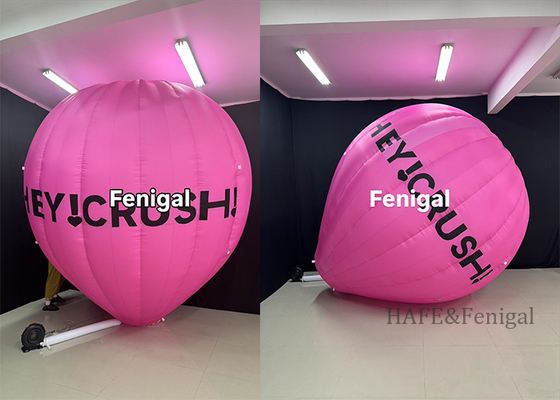 3.5m 12ft Custom Balon na gorące powietrze kształt Reklama Marketing Balon ciągła inflacja