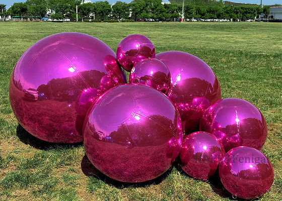 Inflatable Mirror Balloons For Festive Events PVC Colors Chic And Customizable