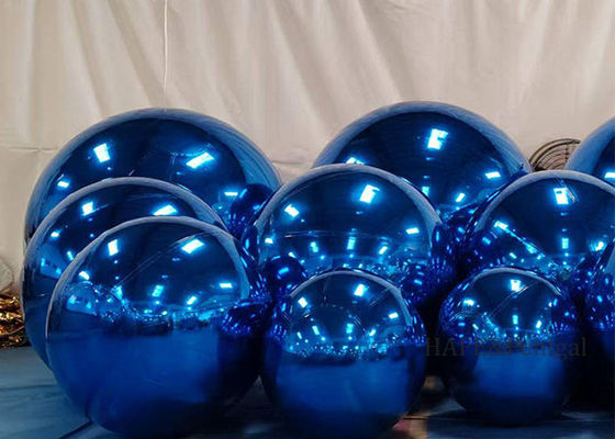 Party Decorations Shiny Metallic Gold PVC Inflatable Mirror Balloon