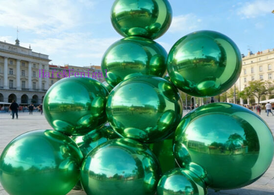 0.4m-6m Multi-Colors Inflatable Mirror Balloons with High-Gloss Reflective Finish