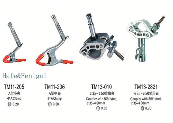 Professional Clamps & Pipe Couplers for Foam Boards, Models, and Structures
