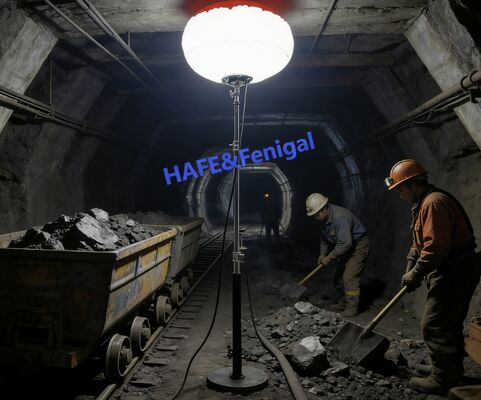 400W Balon oświetleniowy bezpieczeństwa i ratownictwa – przenośne oświetlenie awaryjne 70x40cm do szybkiego rozmieszczenia