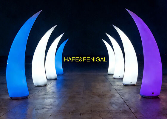 Dynamic Inflatable Horn-Shaped LED Light For Marketing Managers And Event Agencies