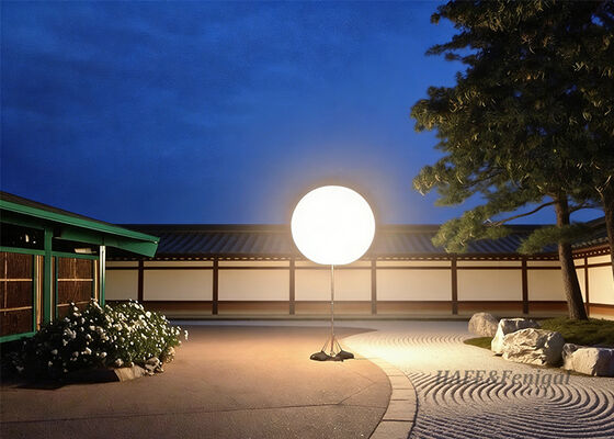 Spersonalizowana nadmuchiwana lampa aktywnościowa LED o mocy 400W w kształcie białej kuli