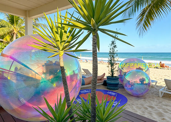 Balon lustrzany z PVC z podwójną warstwą PVC i wykończeniem odpornym na promieniowanie UV