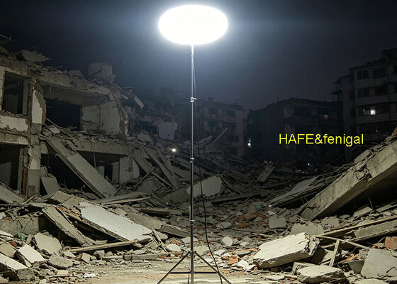 Światło balonowe serii Sun AP z jednolitym oświetleniem 360° Elastyczne rozwiązania energetyczne i cicha obsługa dla miejsc katastrof