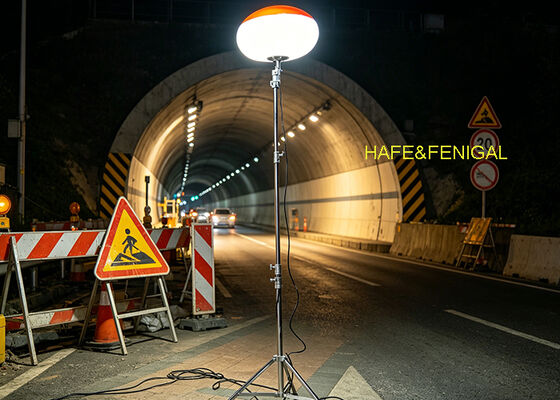 Sun LED400SP: 400W wysokiej mocy światło balonowe LED z podwójnym zasilaniem AC/DC i ochroną IP65 do profesjonalnego wykorzystania w terenie