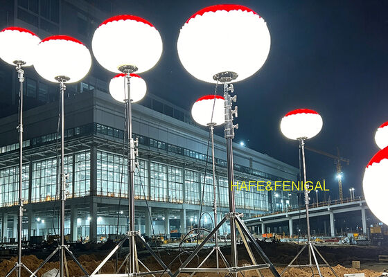 Światło balonowe LED serii Sun FE 400W do bezprzebłyskowego i opłacalnego oświetlenia budowlanych