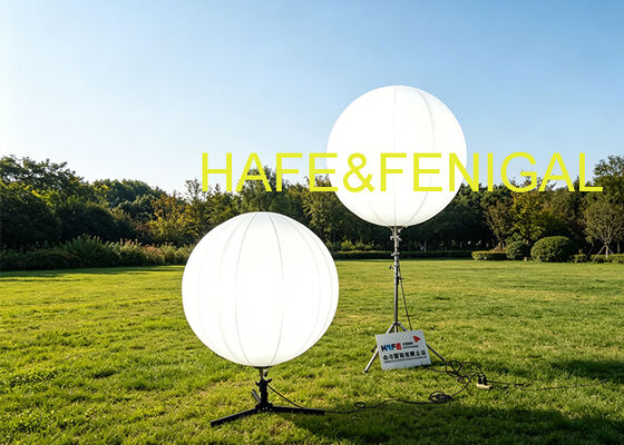 Perłowa lampa balonowa LED z równomiernym oświetleniem 360° i sterowaniem DMX