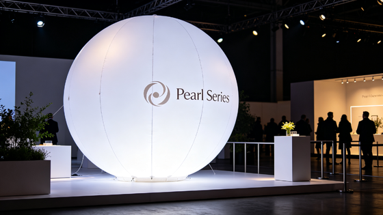 Seria Pearl LED Lampa Balonowa z Oświetleniem Bez Oślepiania 60 000 lm i Kompatybilnością z Baterią DC