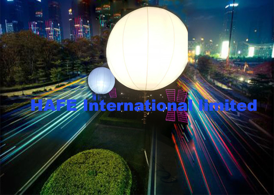 800w Dual White 80000Lm Moon Balloon Light Mounted On Tripod Or Truss